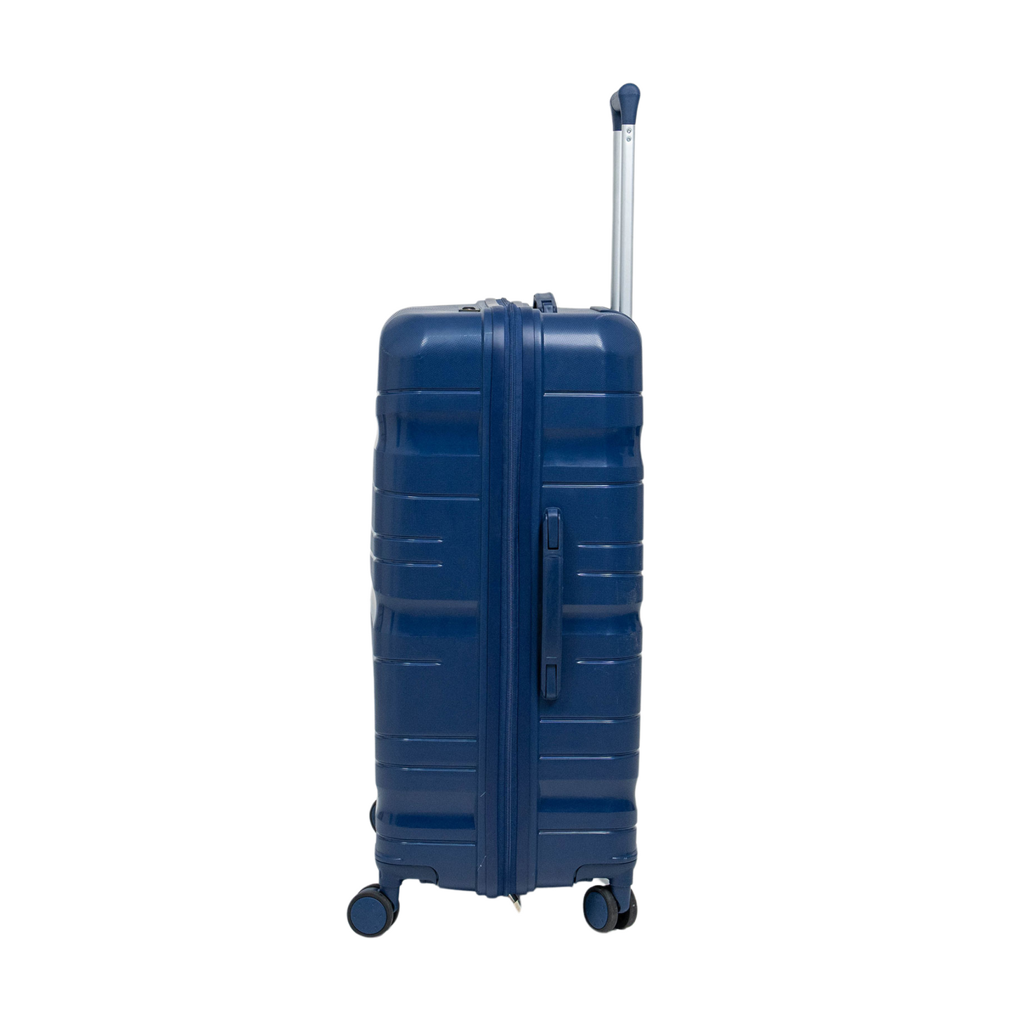 Série de trois Valises incassables à roues démontables Bleu